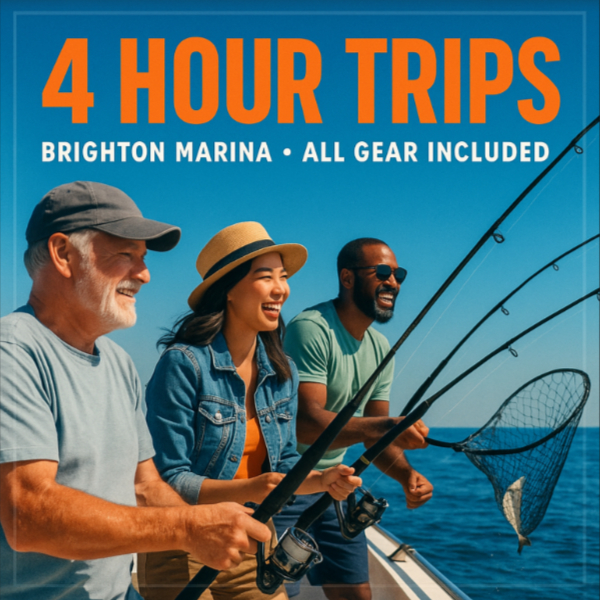 4 Hour Trips — Brighton Marina