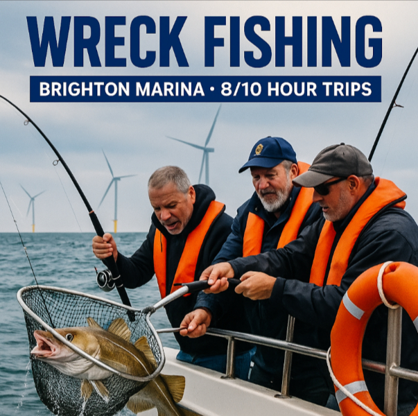 Wreck Fishing Trips — Brighton Marina